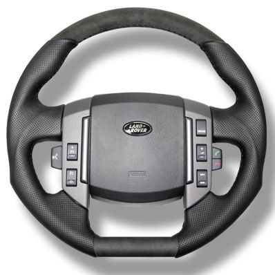 Arden Sport-Steering-Wheel - Leather - Click Image to Close